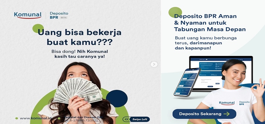 DepositoBPR by Komunal – Hari Libur Tetap Bisa Deposito dari Rumah, Launch Apps 7 April 2022