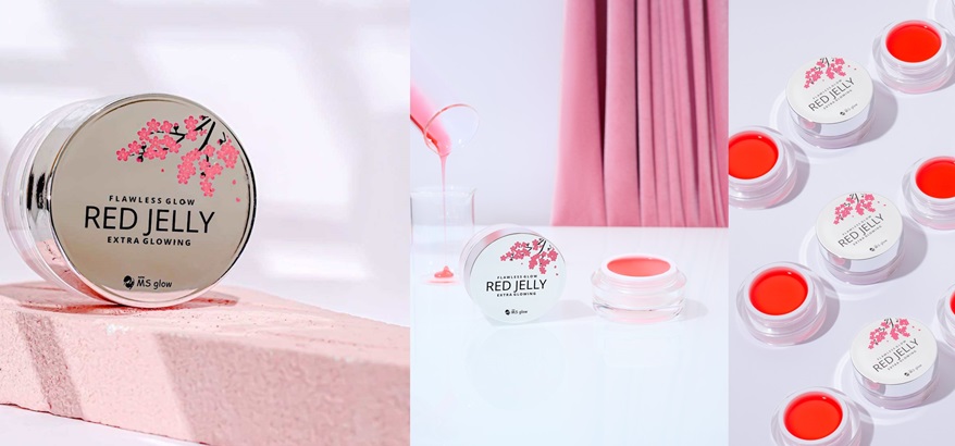 Rahasia Kelembutan dan Kecerahan Kulit dengan Flawless Glow Red Jelly dari Ms Glow, Gel Ajaib untuk Wajah Glowing Seketika!